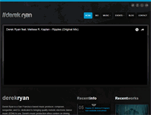 Tablet Screenshot of derekryan.net